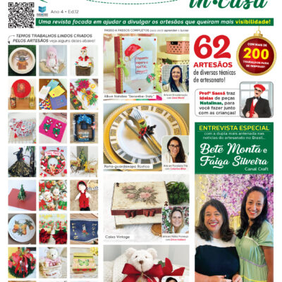 Revista Artesanato In Casa Ed.12 – Esp. Natal – DIGITAL / PDF