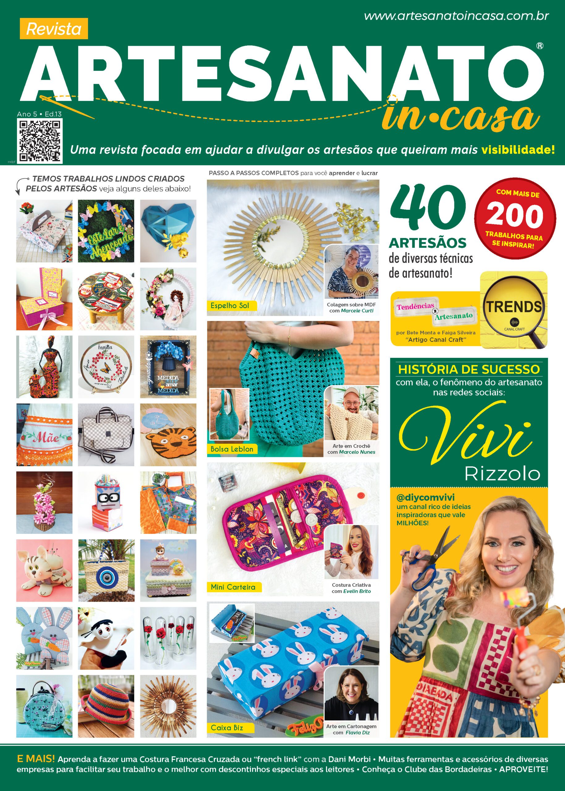 Revista Artesanato In Casa Ed. 13 – DIGITAL / PDF