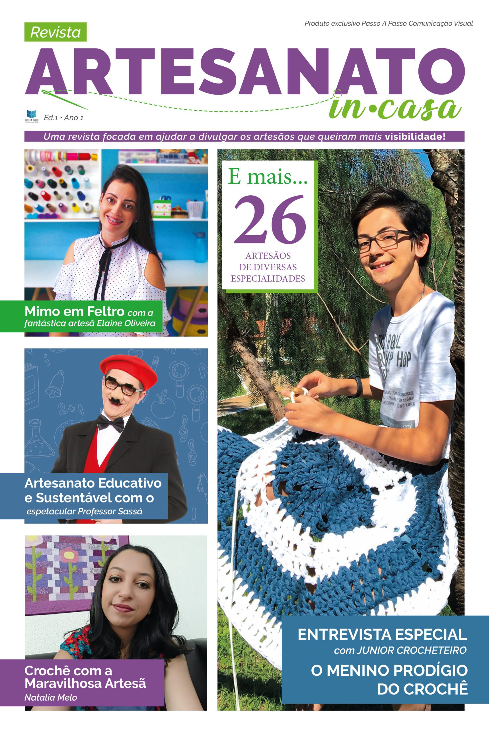 Revista Artesanato In Casa Ed. 01 – DIGITAL / PDF