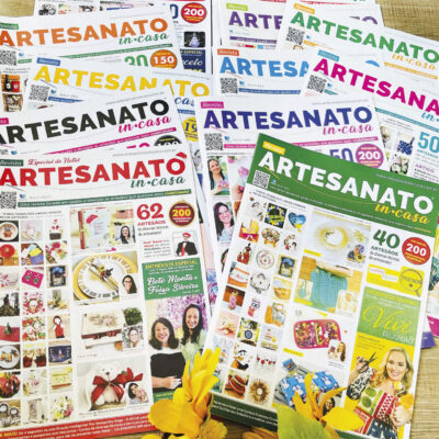 ASSINATURA Revista Artesanato In Casa: Impressa + Digital