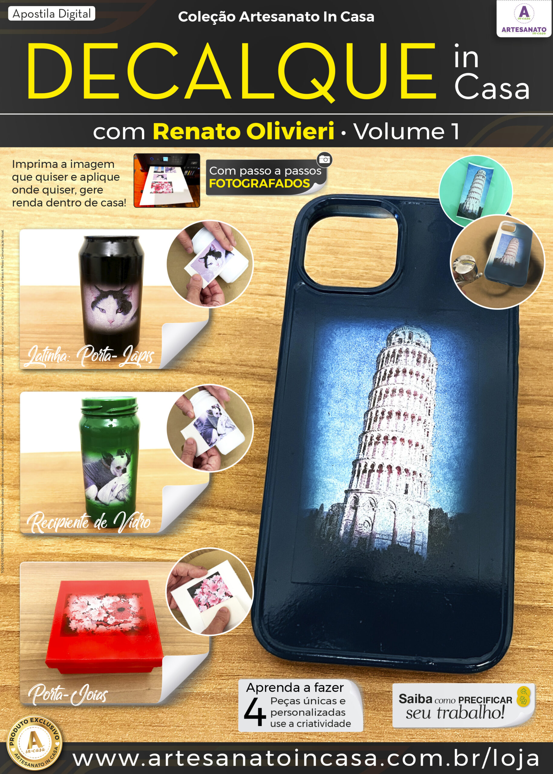 Apostila Digital: Renato Olivieri – Decalque in Casa