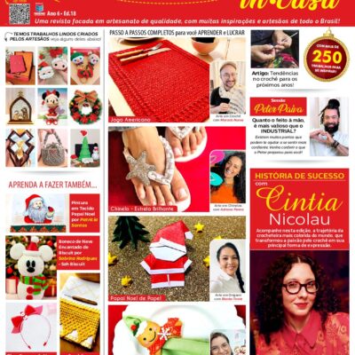 Revista Artesanato In Casa Ed. 18 – Especial de Natal – VERSÃO IMPRESSA