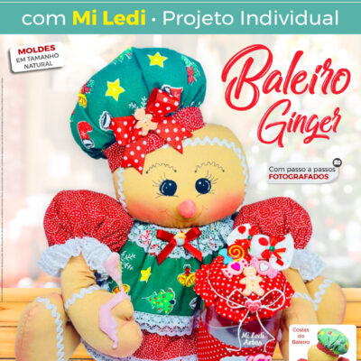 Apostila Digital – Costura in Casa – Baleiro Ginger – com Mi Ledi