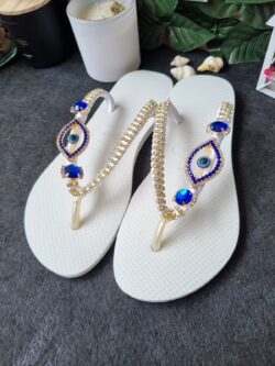 Chinelo Customizado Olho Grego - Imagem 2